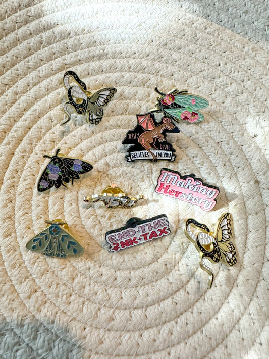 SMALL ENAMEL PINS